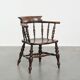 English antique side/desk/captain's chair from the early 1800s