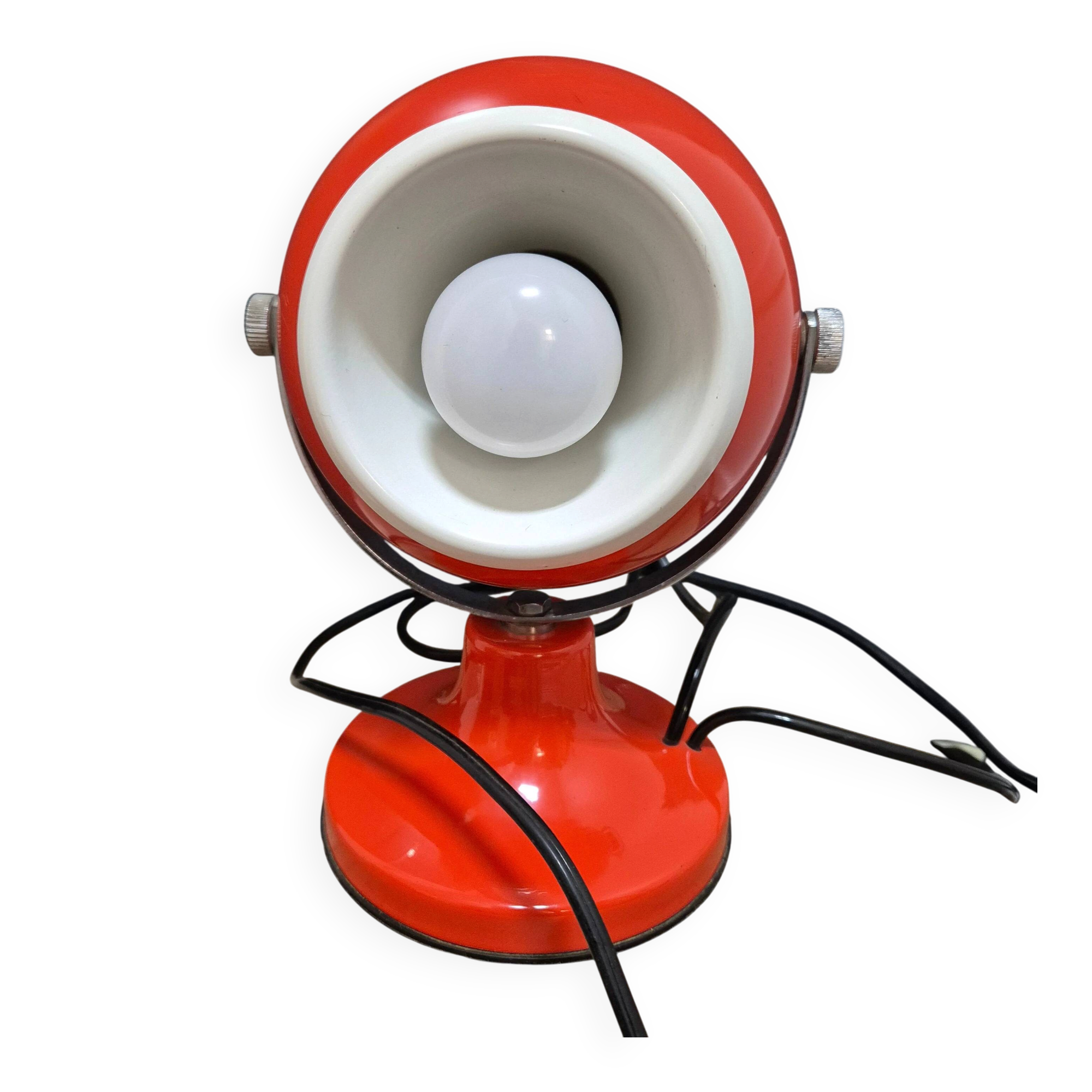 Vintage orange lamp