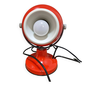Lampe orange vintage