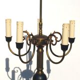 Floor lamp " Hollywood Regency ". Vintage