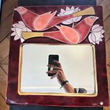 Amazon ceramic mirror 32x33cm