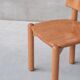 Ensemble de huit chaises de salle à manger