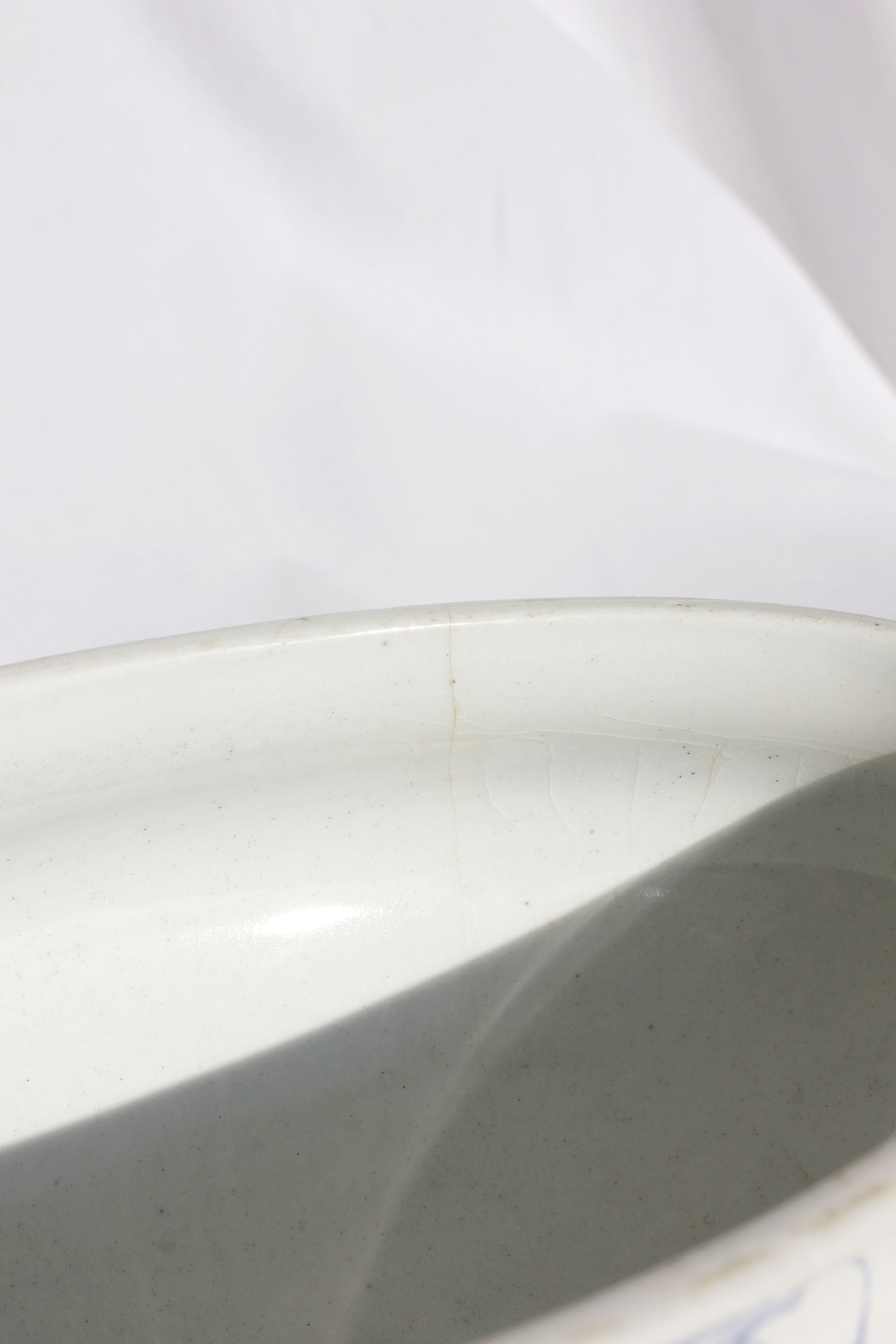 Iron clay sauce boat "Sans Gêne" KG Lunéville