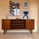 Vintage Scandinavian teak Royal Board sideboard