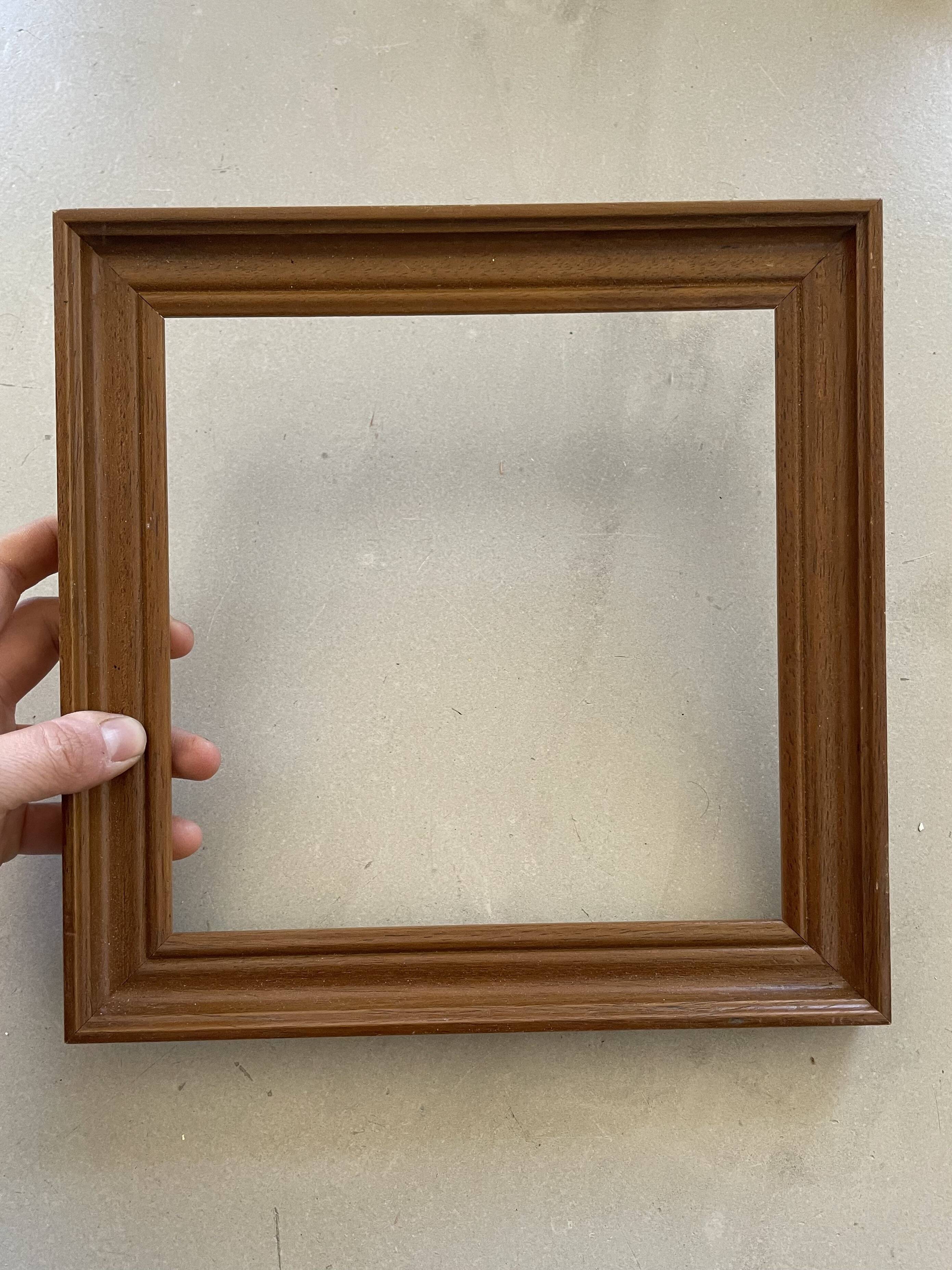 Wooden frame 25x25cm
