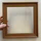 Wooden frame 25x25cm