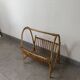 Vintage bamboo magazine rack
