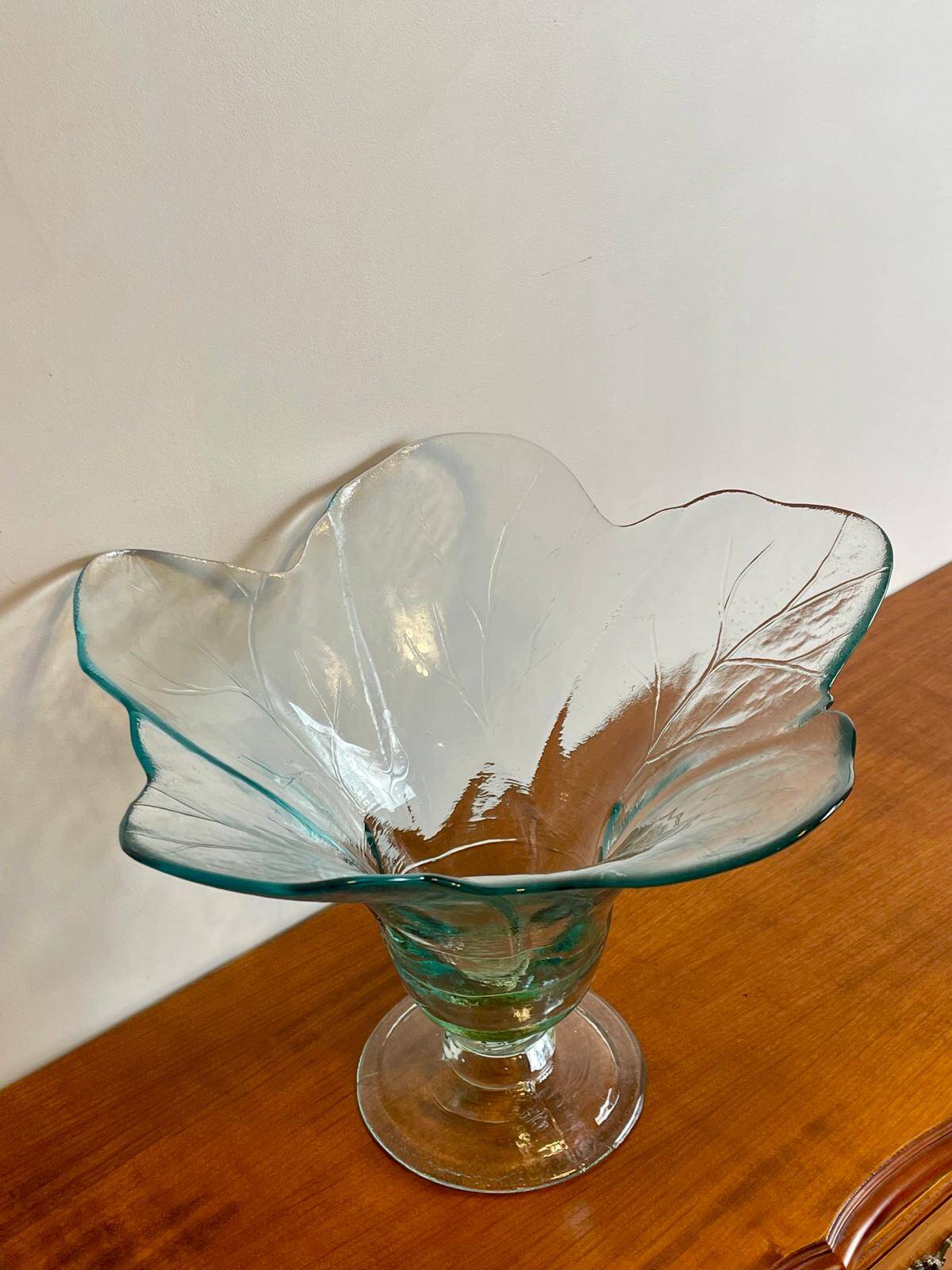 Grande coupe vintage en verre