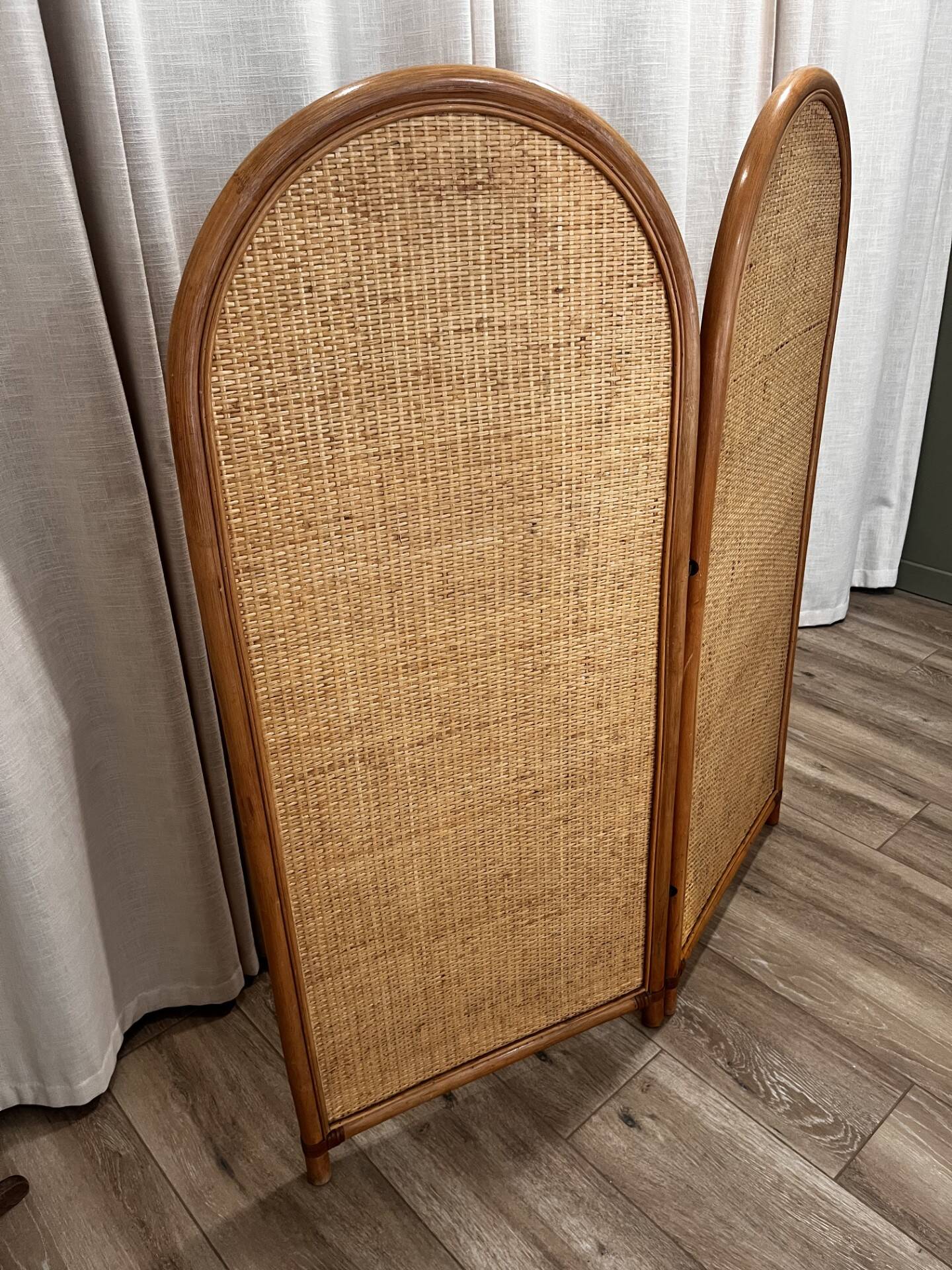 Rattan screen