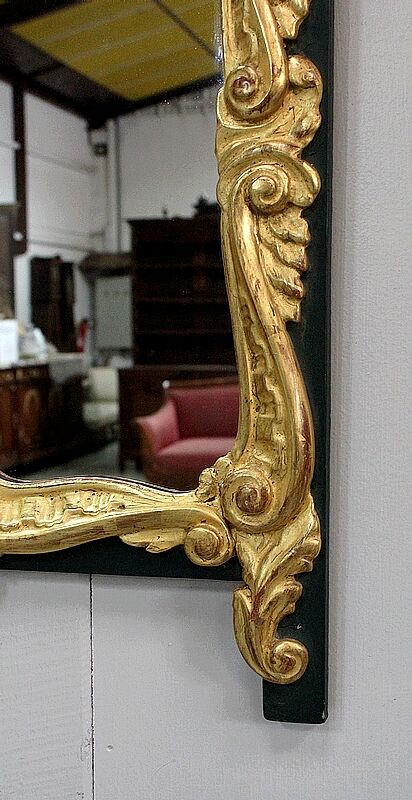 Miroir en bois doré, style Louis XV – début XXe