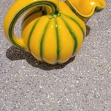 Melon jug in Longchamp barbotine