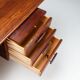 Scandinavian executive desk in rosewood with bar Denmark 1960