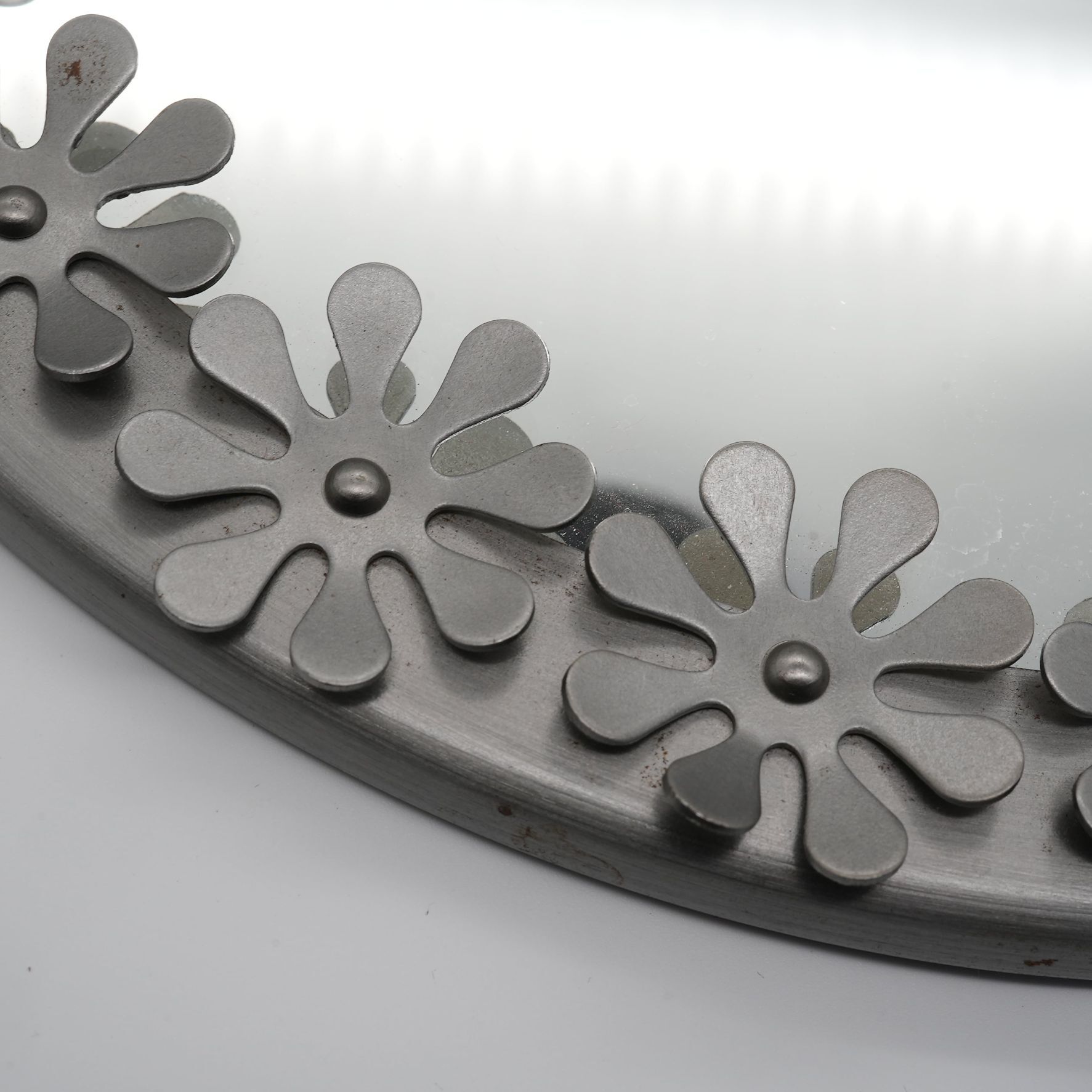 Vintage mirror, handwork, 1970s, sweden