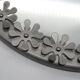 Vintage mirror, handwork, 1970s, sweden