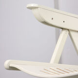 Vintage Danish Folding Armchair with 5 Positions