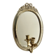 Grand porte-bougie mural vintage en miroir