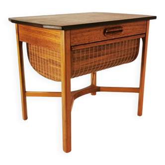 Table d'appoint du milieu du siècle, conçue par KE Korseth, Norvège, années 1960