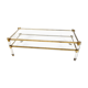 Italian coffee table in lucite Hollywood Regency style