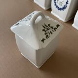 Set of 6 old spice jars