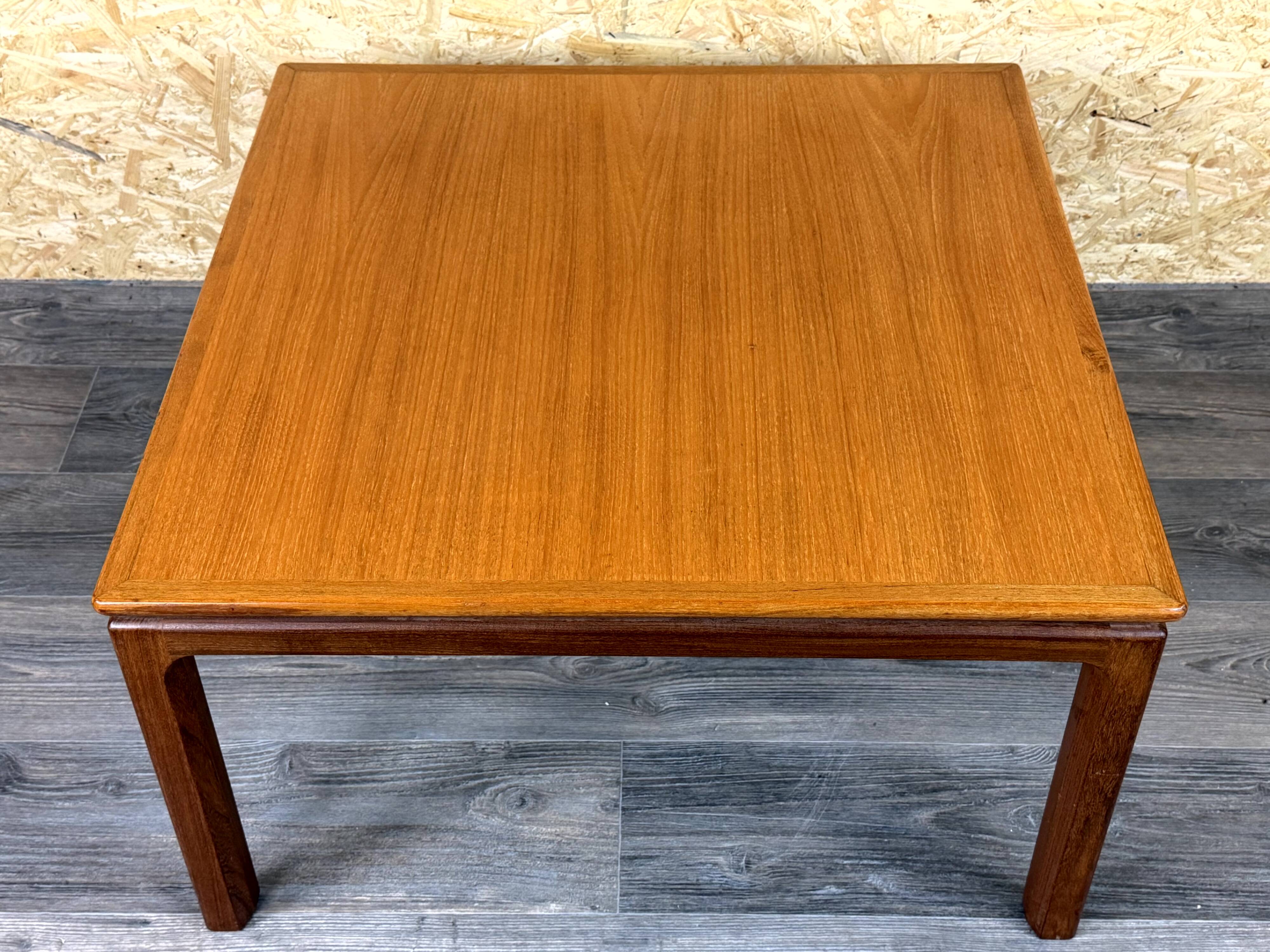 1960s 1970s Teak Side Table Coffee Table Danish Design Denmark