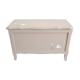 Coffre à jouets en bois beige rosé