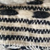 Graphic wool rug