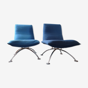 Pair of Delta drivers by Jean-Louis Berthet for Mobilier International