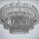 Vintage Italian chandelier attributed to Vistosi, Italy 1960s.