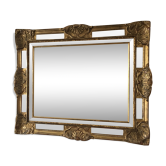 Mirror with beading 72x90cm