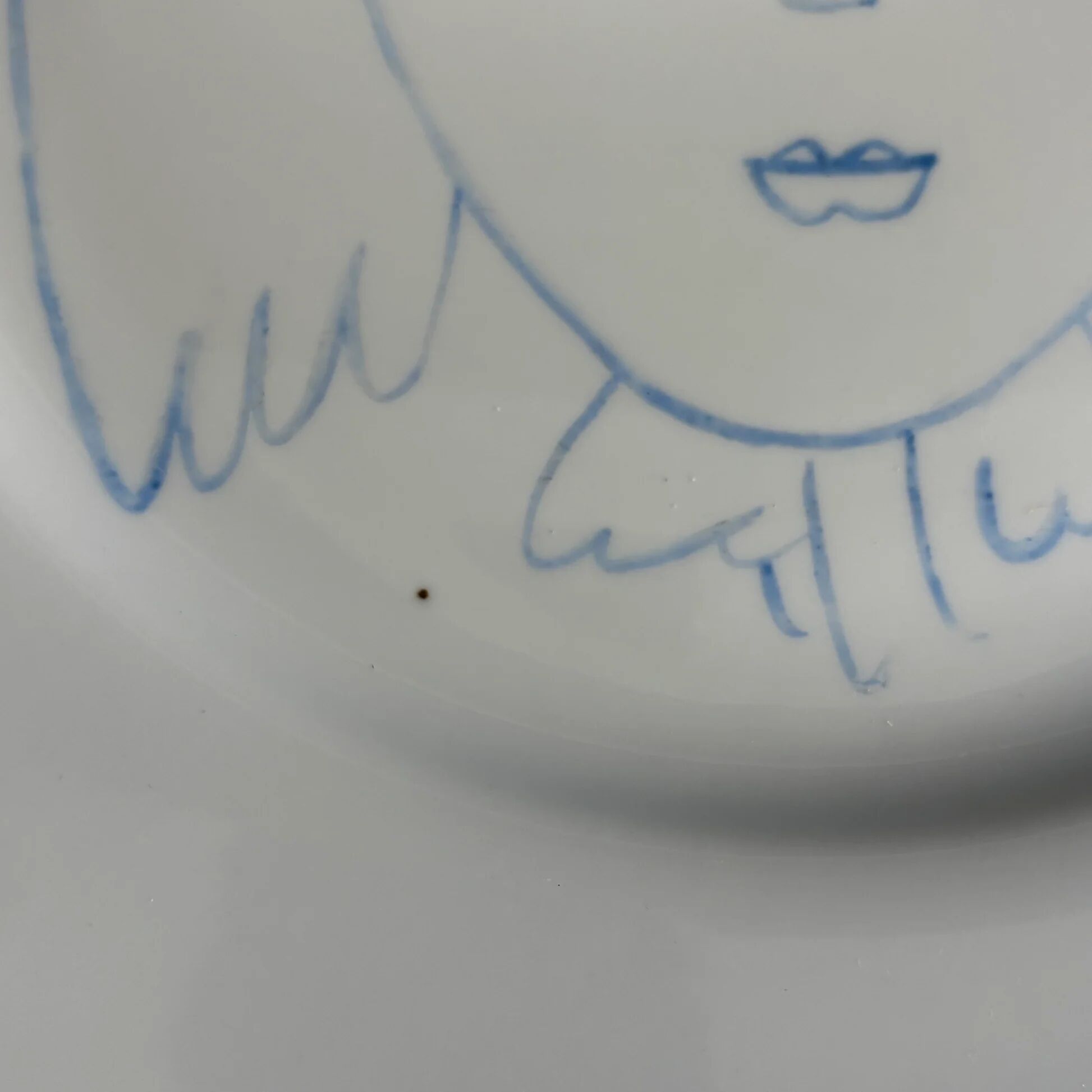 Pair of Picasso plates in Limoges porcelain - Ref 1324
