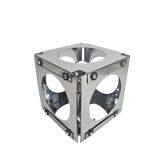 Goffredo Reggiani - Cube lamp - tafellamp - verchroomd staal - 1970's