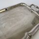 Vintage Stainless Steel Alfra Alessi Serving Tray with Handles