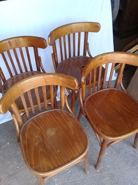 Set of 4 chairs bistro