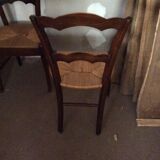2 chaises paillées
