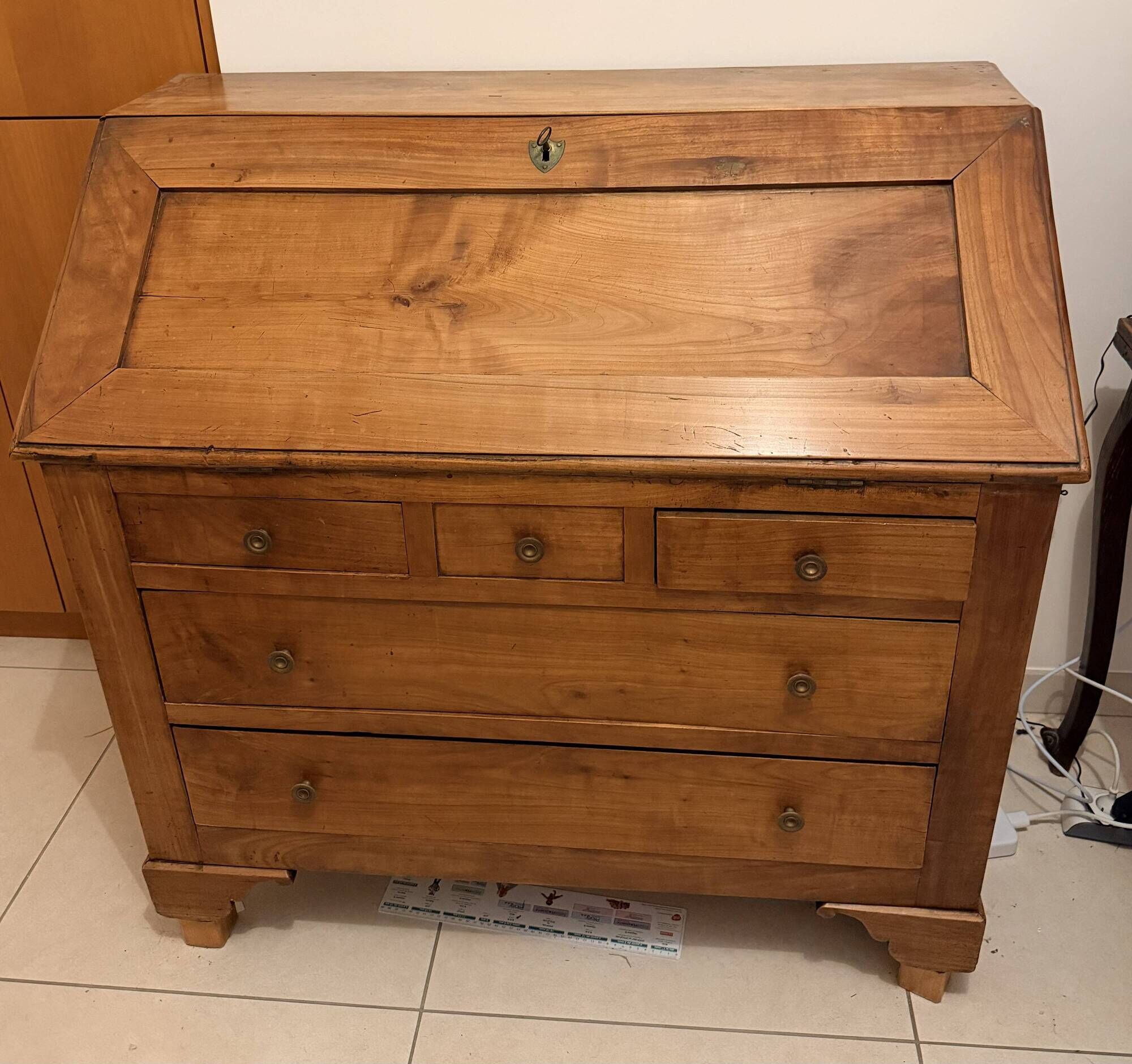 Wooden secretary
