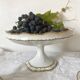 Antique fruit bowl, footed bowl in Limoges porcelain - Perrier Paris