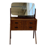 Danish rosewood veneer dressing table from the 1960s.