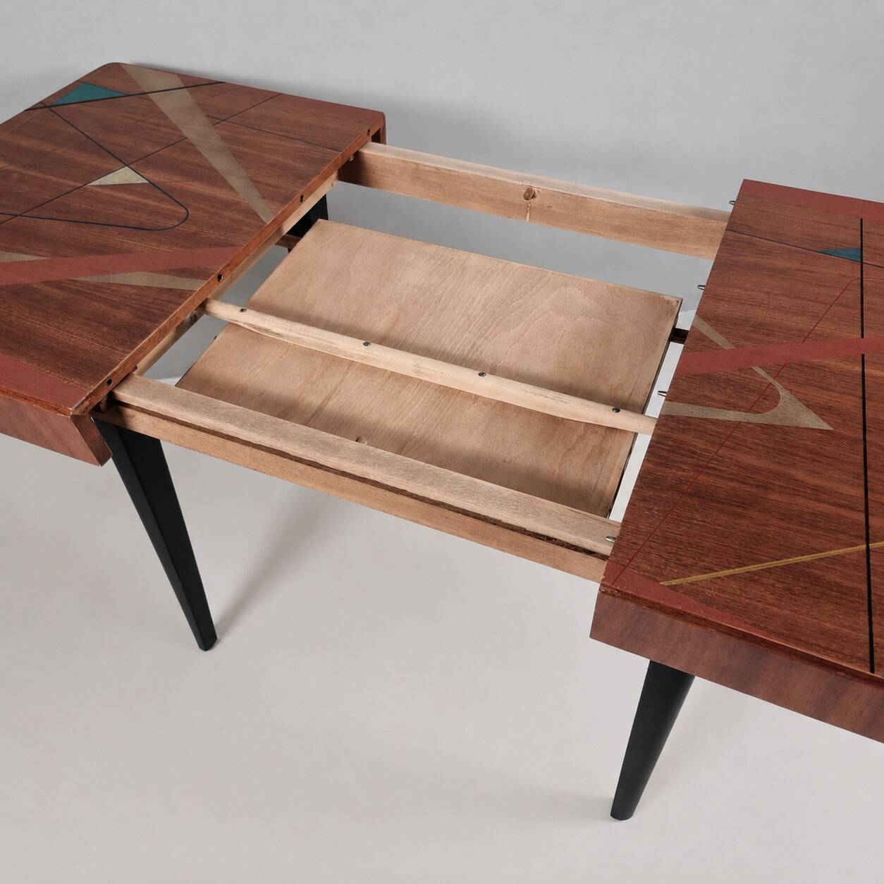 Vintage Beech Table, 1970s