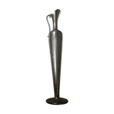 Pure tin tapered jug