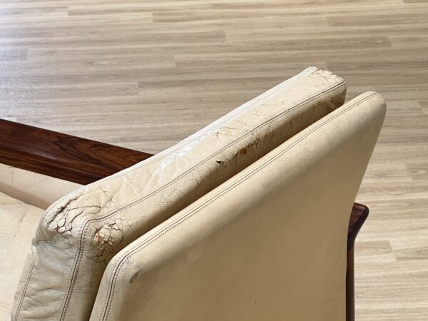 Hans Olsen rosewood chaise longue