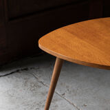 Triangular side table by Cees Braakman for Pastoe, Dutch design, 1960s