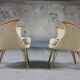 Paire de fauteuils années 50/60