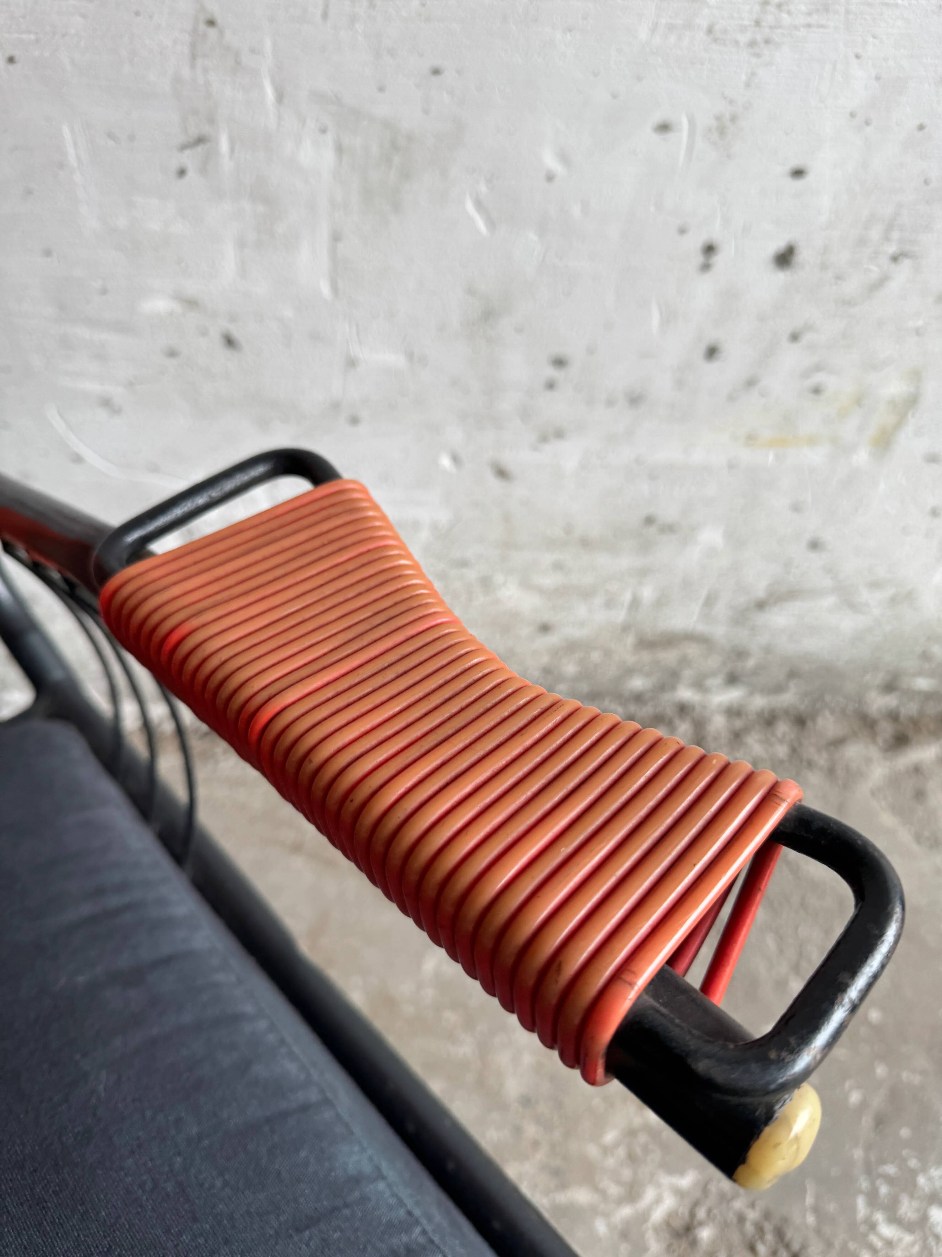 Vintage Scoubidou armchair – French design from the 1950s