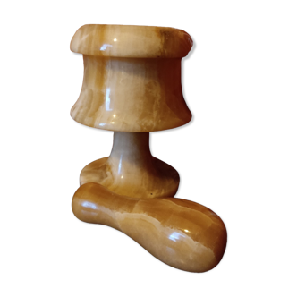 French onyx apothecary mortar and pestle