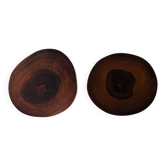 Pair of Scandinavian trunk hooks
