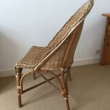 Chaises en rotin