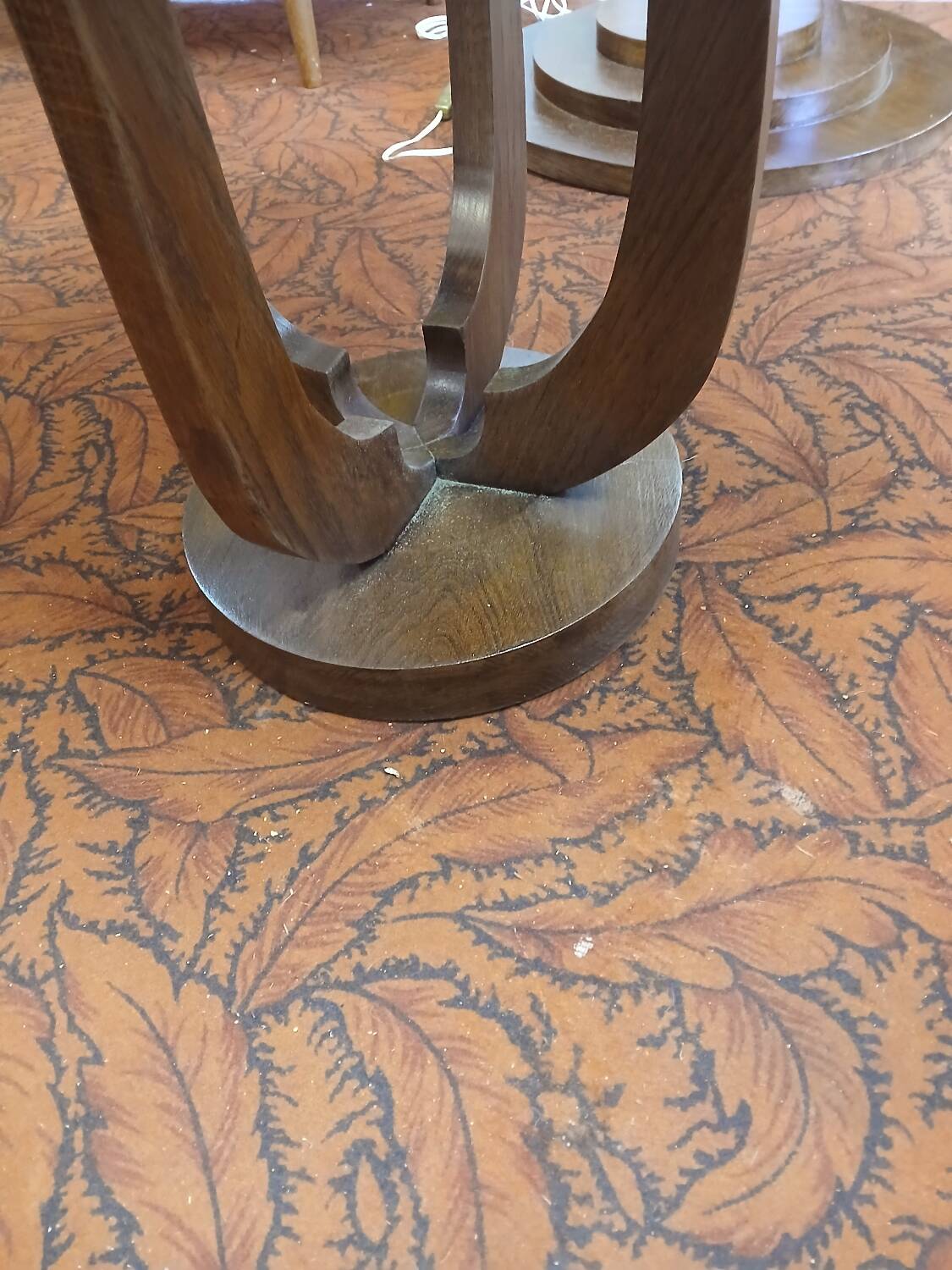 Art Deco pedestal table
