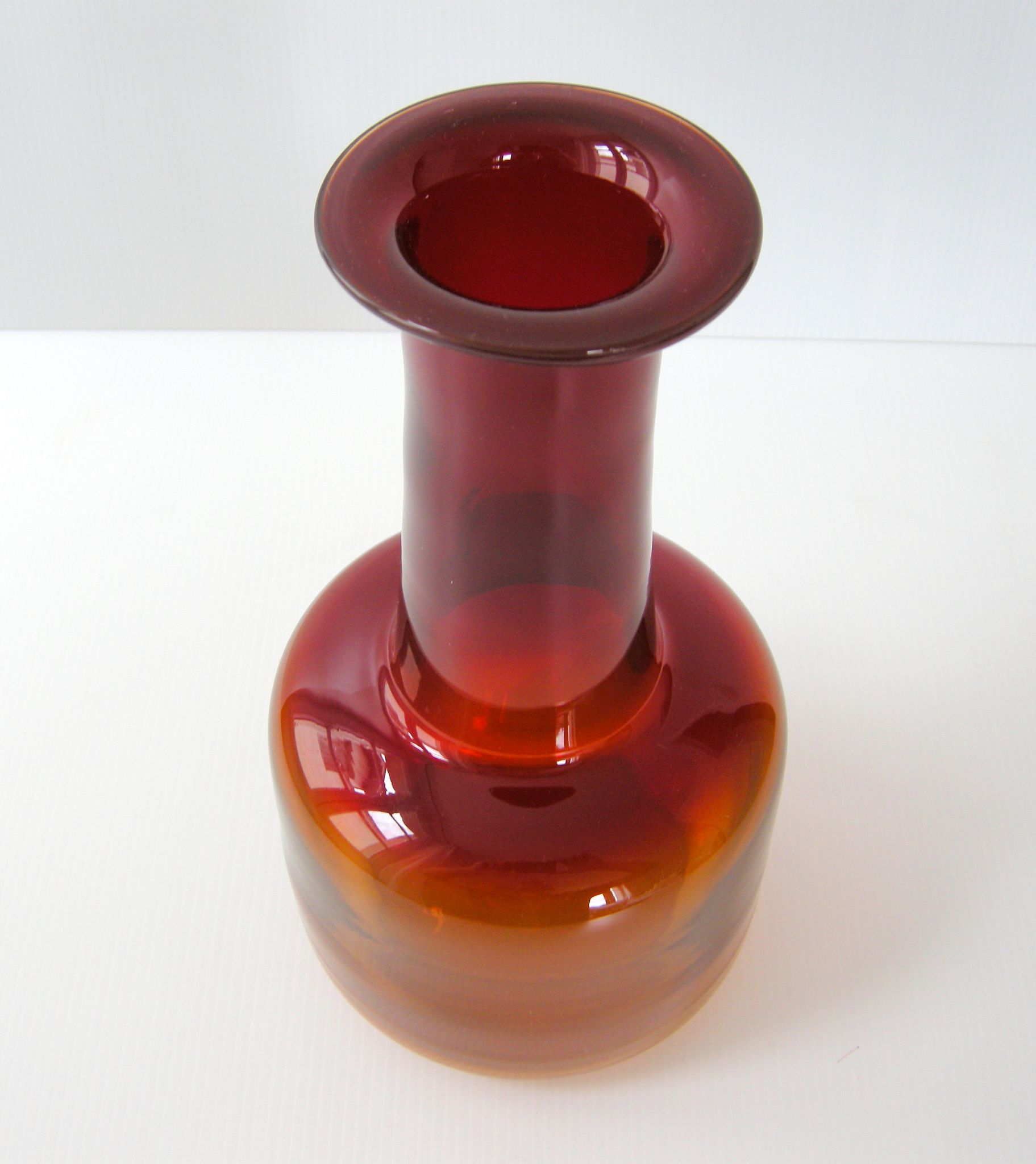 Vase Bjurkshult Suede vintage 1960