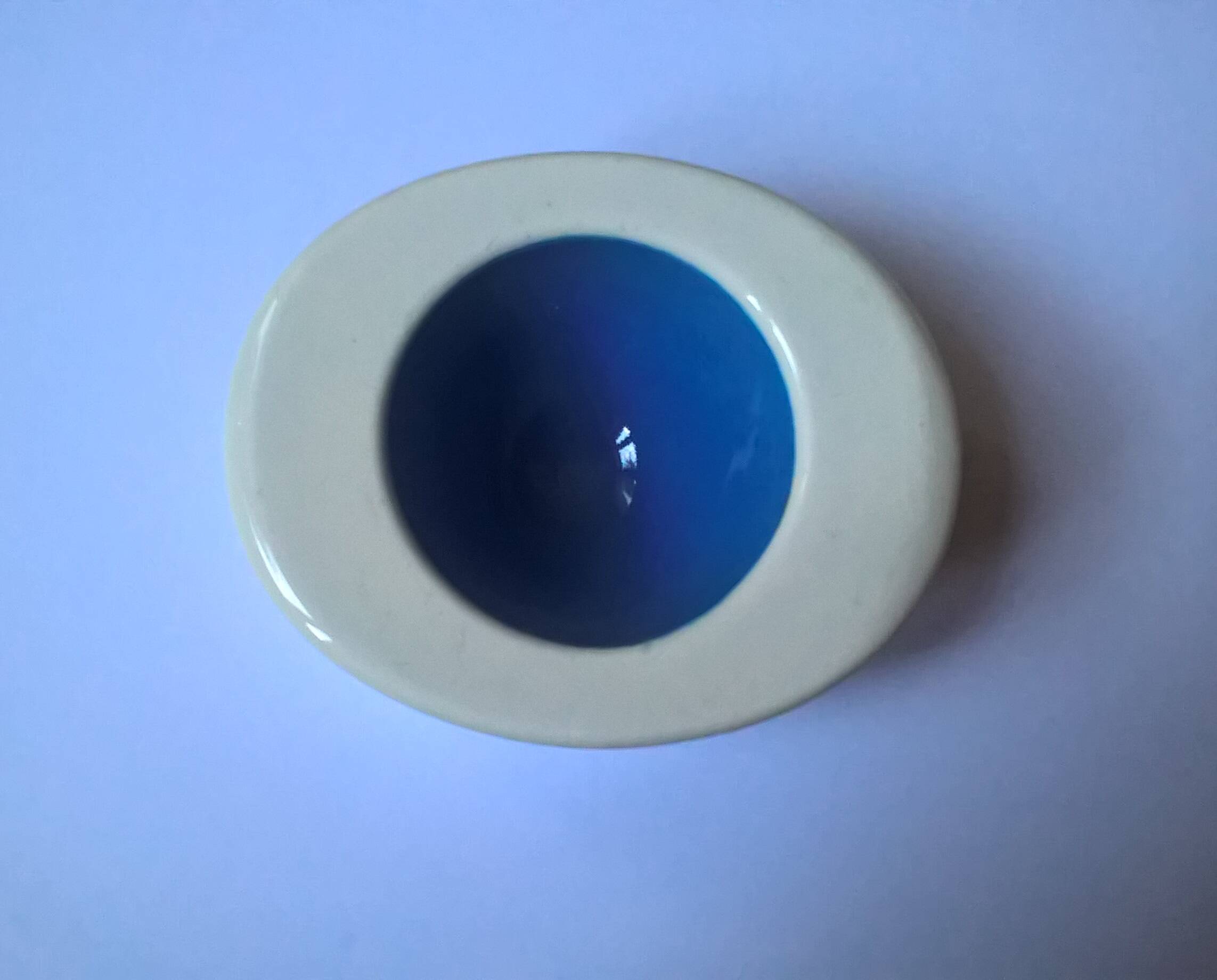 Minimalist vintage egg cup Faience de Gien