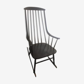 Rocking chair Lena Larsson noir